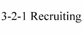 3-2-1 recruiting