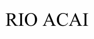 rio acai