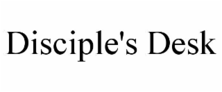 disciple's desk