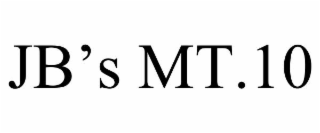 jb’s mt.10