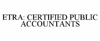etra: certified public accountants
