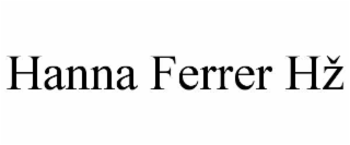 hanna ferrer hŽ