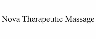 nova therapeutic massage
