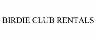 birdie club rentals