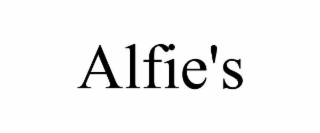 alfie's