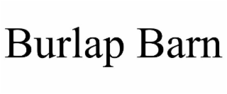 burlap barn