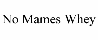 no mames whey