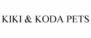 kiki & koda pets