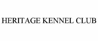 heritage kennel club