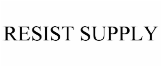 resist supply