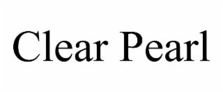 clear pearl