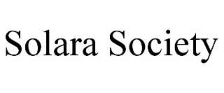 solara society