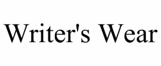 writer's wear