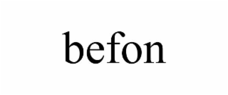 befon