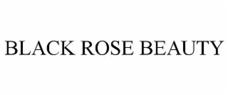 black rose beauty