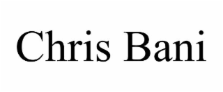 chris bani