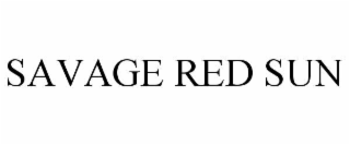 savage red sun