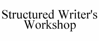 structured writer's workshop