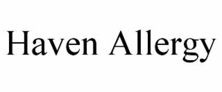 haven allergy
