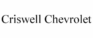 criswell chevrolet