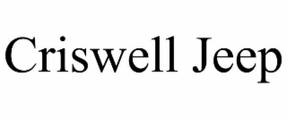 criswell jeep