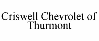 criswell chevrolet of thurmont
