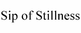 sip of stillness