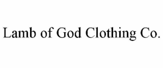 lamb of god clothing co.
