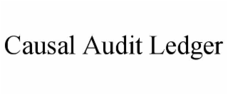 causal audit ledger