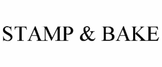 stamp & bake