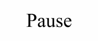 pause