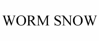 worm snow
