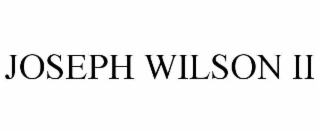 joseph wilson ii