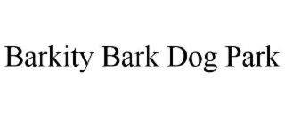 barkity bark dog park