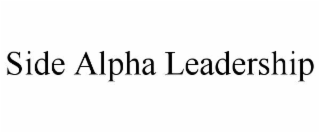 side alpha leadership