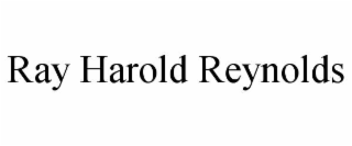ray harold reynolds