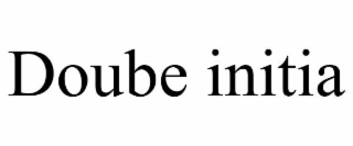 doube initia