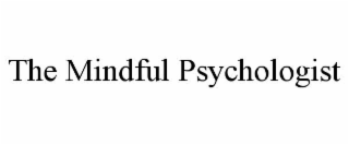 the mindful psychologist
