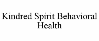 kindred spirit behavioral health