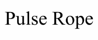 pulse rope