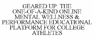 geared up: the one-of-a-kind online mental wellness & performance educational platform for college athletes