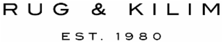 r u g  & ki l i m est. 1980
