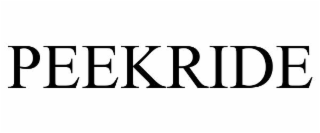 peekride