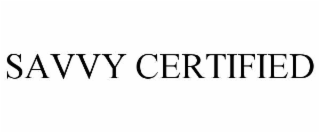 savvy certified