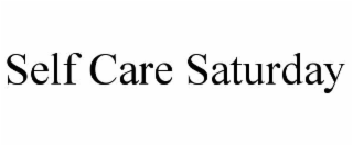 self care saturday