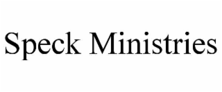 speck ministries