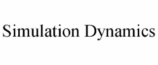simulation dynamics