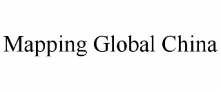 mapping global china