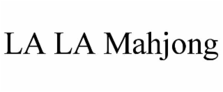 la la mahjong