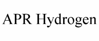 apr hydrogen